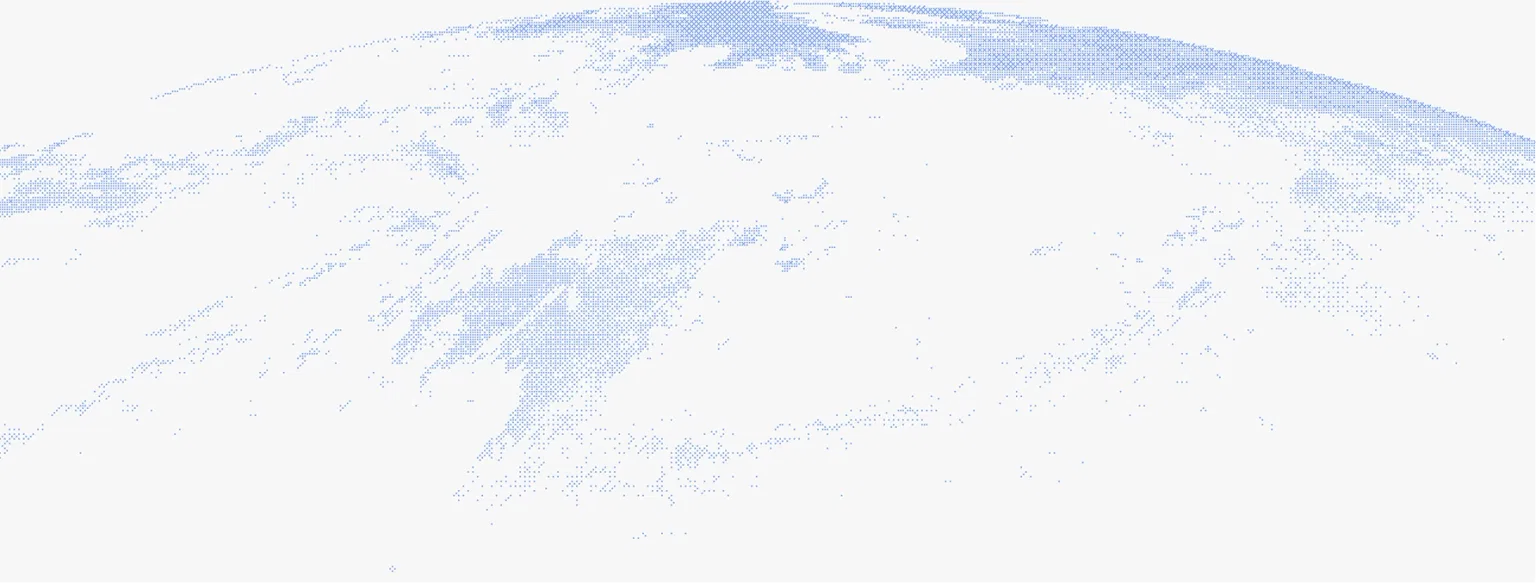 Dotted globe artwork representing Clemta's worldwide reach