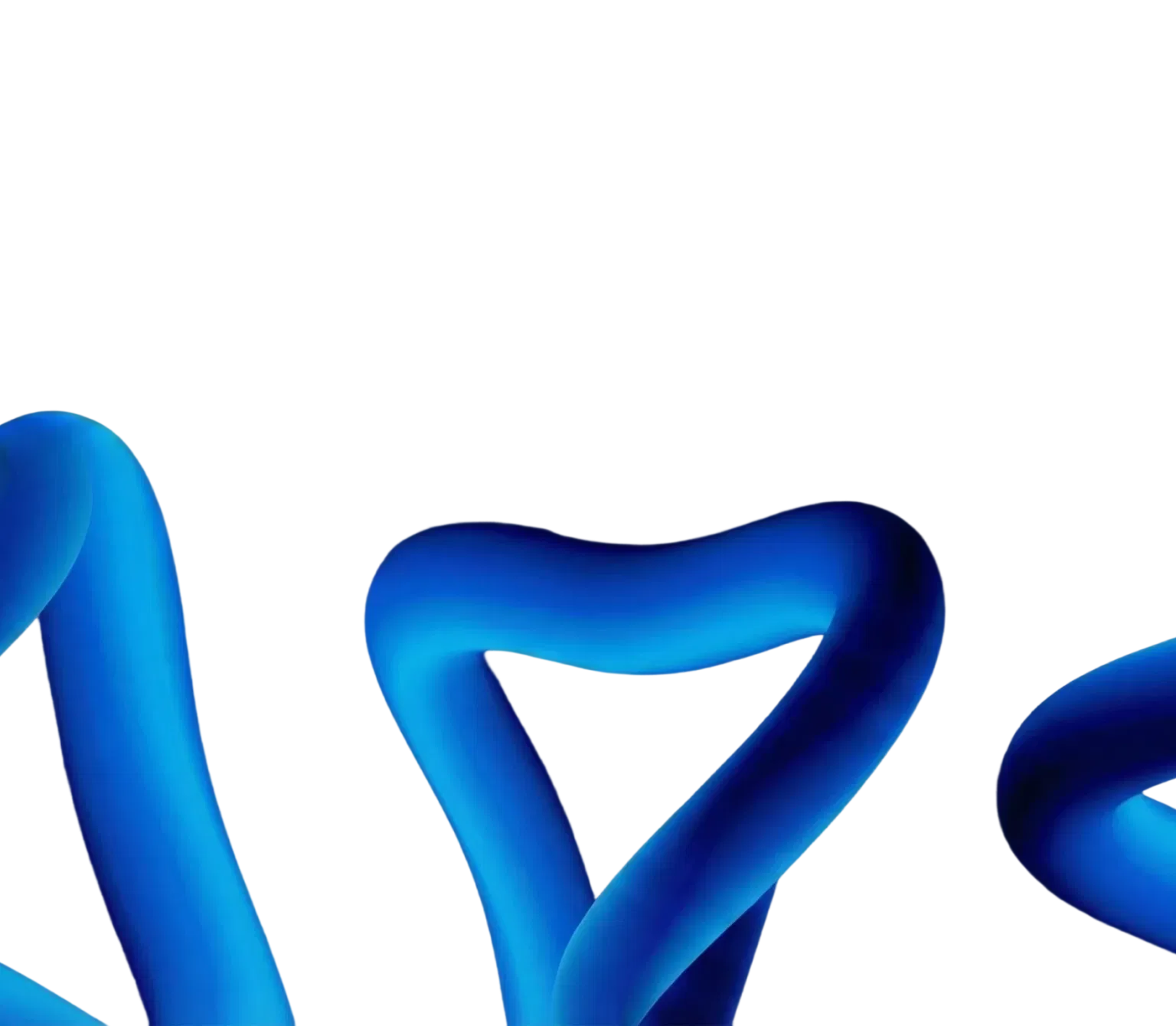 Abstract 3D doodle artwork