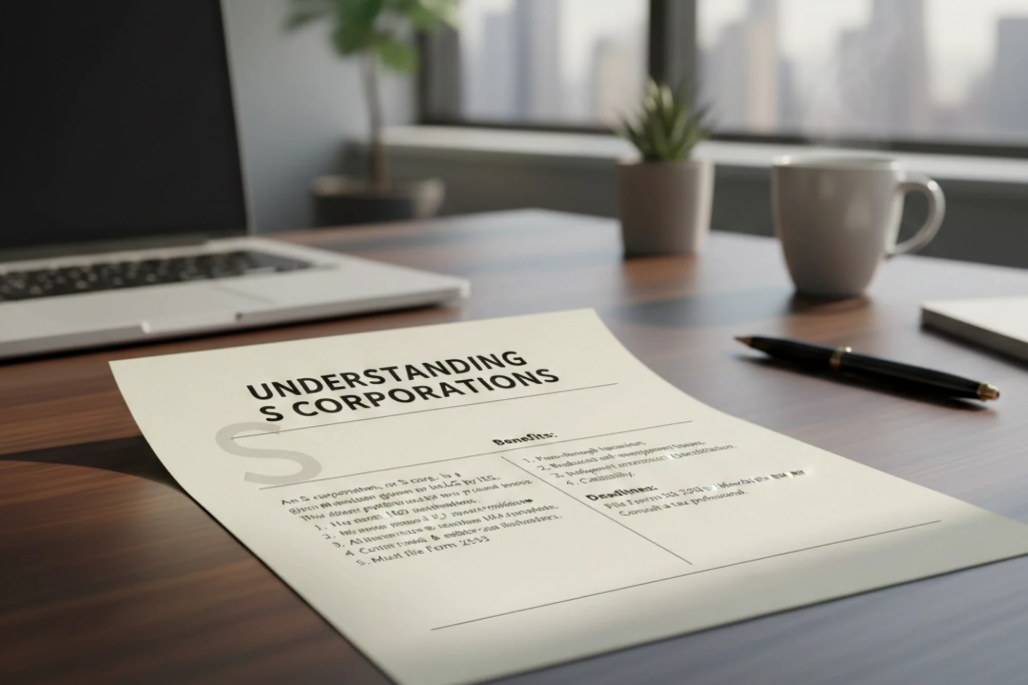 S Corporation Nedir? LLC ve C Corp Arasındaki Farklar ve Vergi Avantajı