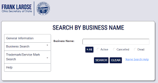 Ohio Business Entity Search