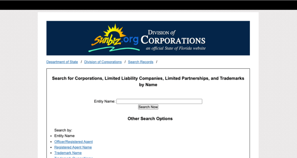 What Is Sunbiz.org?