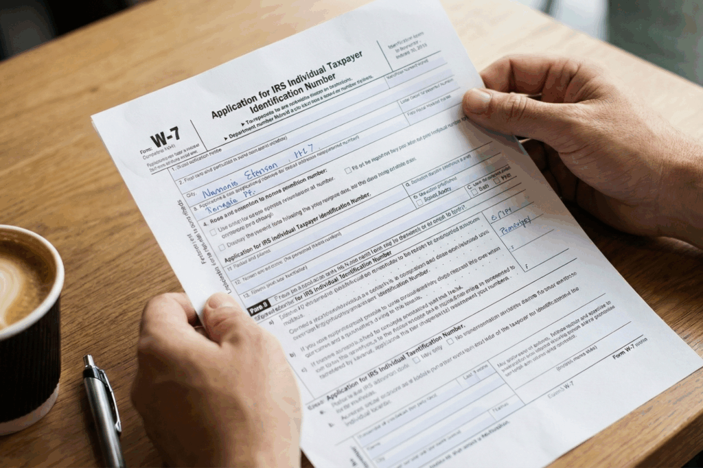 Form W-7 application process