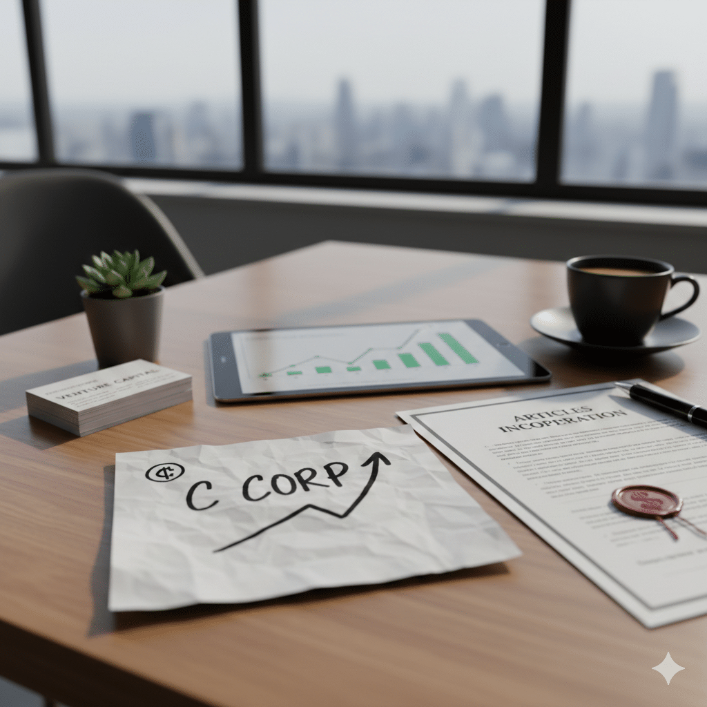 C Corporation yapısı, avantajları ve vergi dinamikleri