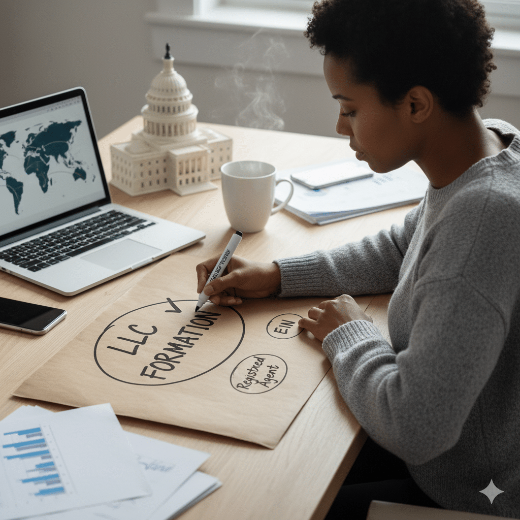 top LLC formation services for Non-US residents